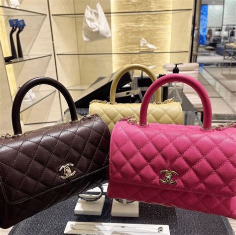 chanel coco handle price 2023|chanel woc price 2023.